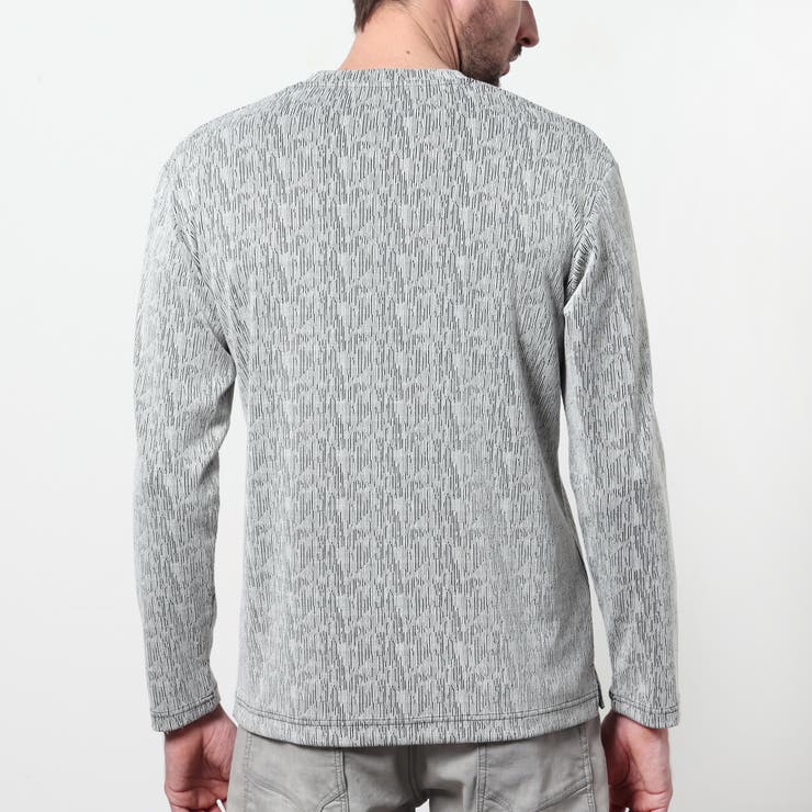 ランダムストライプジャカードプルオーバー | NICOLE | 詳細画像7 