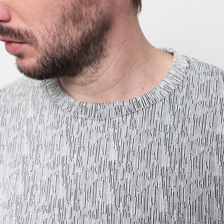 ランダムストライプジャカードプルオーバー | NICOLE | 詳細画像8 