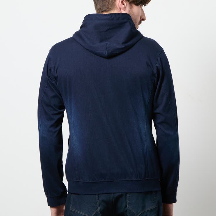 ハイテンションジャージーデニムジップアップパーカー | NICOLE | 詳細画像20 