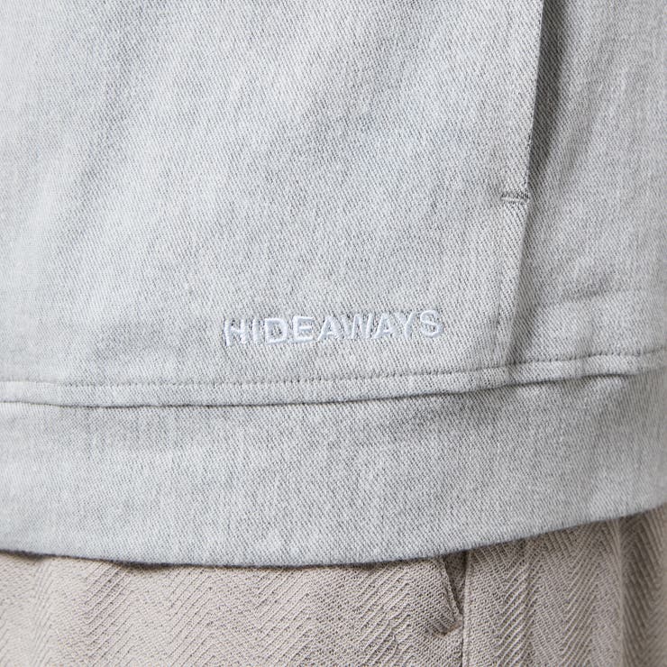 ハイテンションジャージーデニムジップアップパーカー | NICOLE | 詳細画像5 