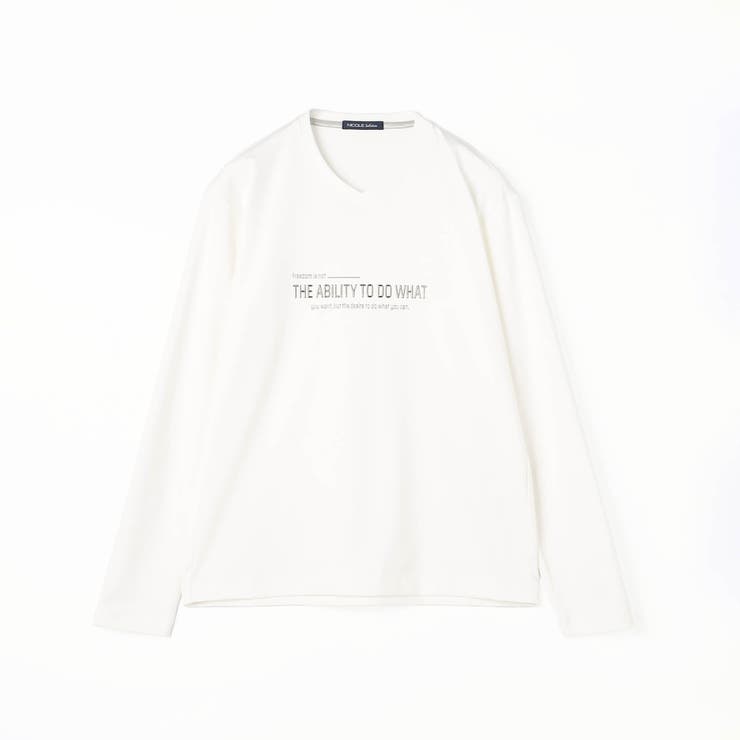 ロゴプリント長袖Ｔシャツ | NICOLE | 詳細画像16 