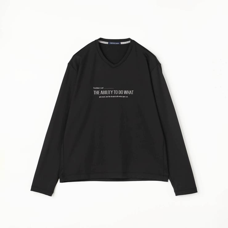 ロゴプリント長袖Ｔシャツ | NICOLE | 詳細画像19 