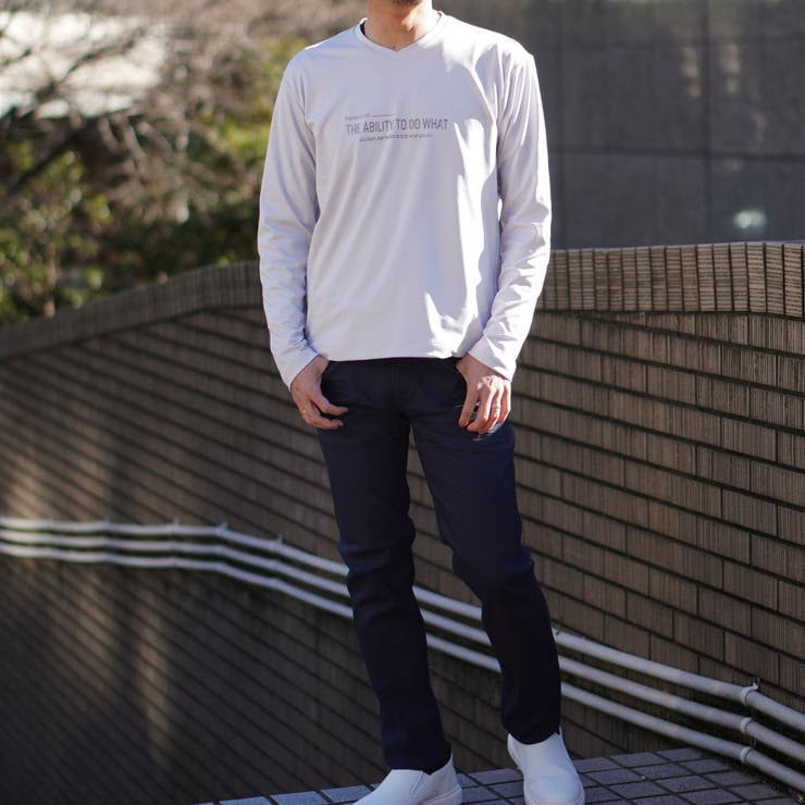 ロゴプリント長袖Ｔシャツ | NICOLE | 詳細画像5 