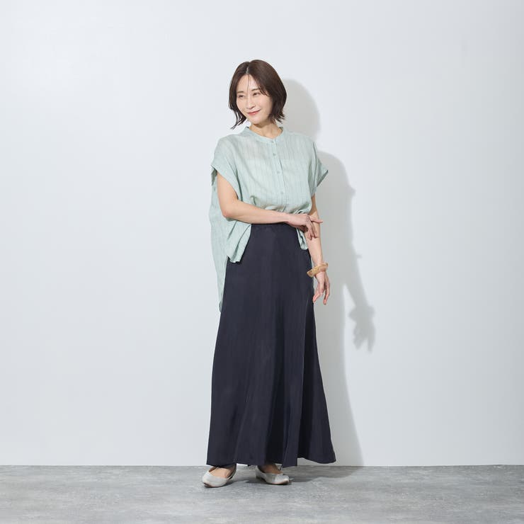 【WALDO】前スリット入りマーメードマキシスカート | NICOLE | 詳細画像11 