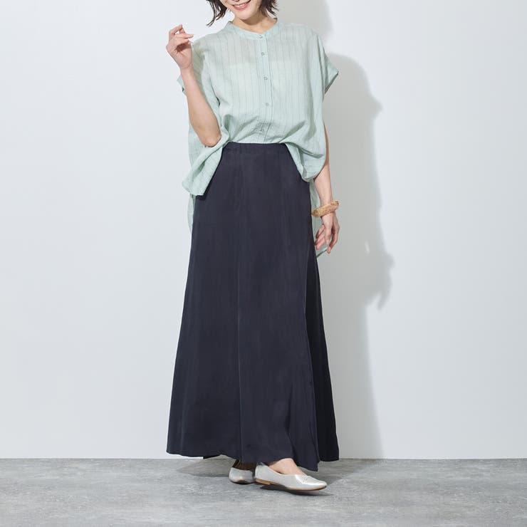 【WALDO】前スリット入りマーメードマキシスカート | NICOLE | 詳細画像12 