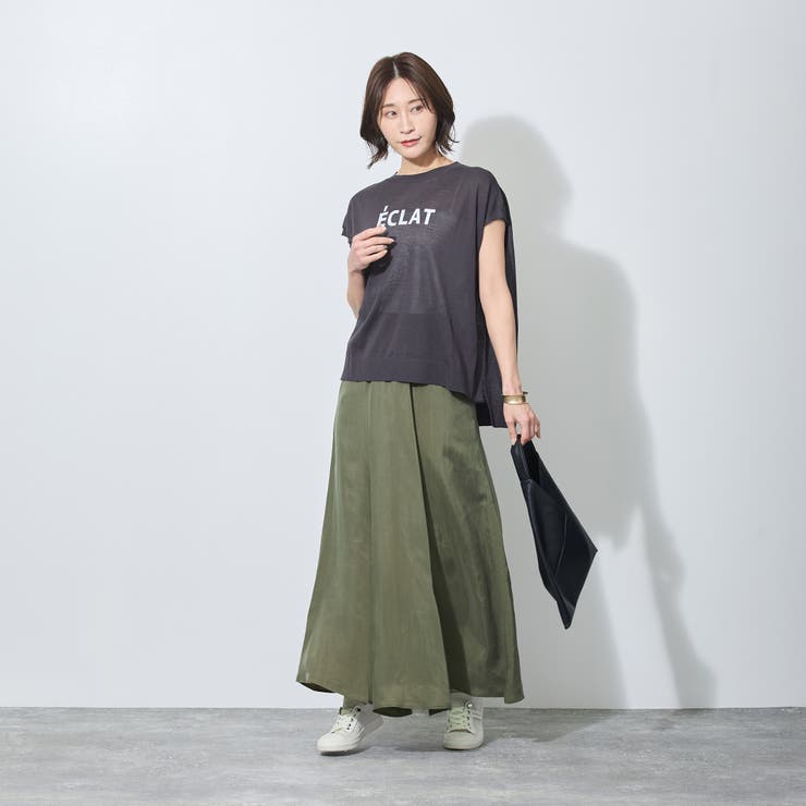 【WALDO】前スリット入りマーメードマキシスカート | NICOLE | 詳細画像6 