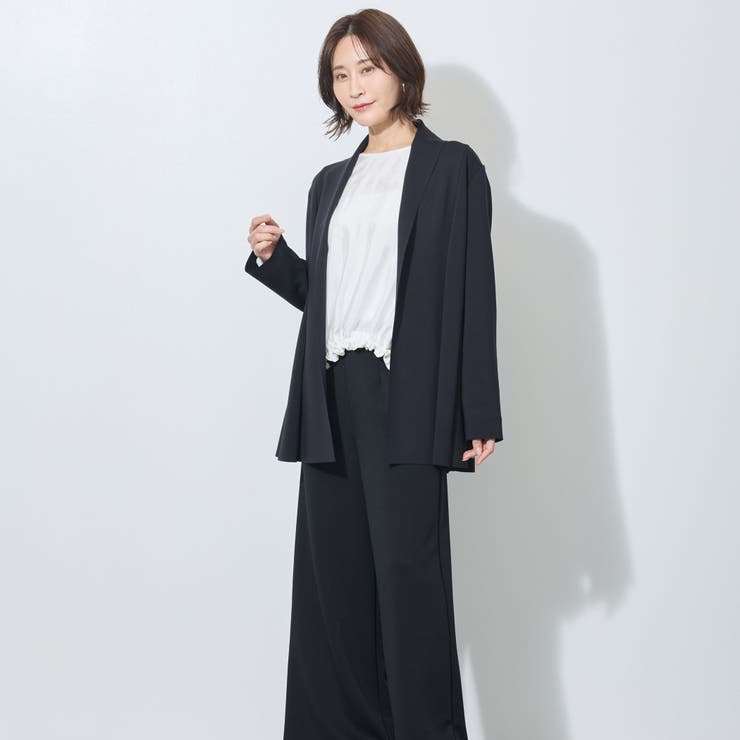 ヘチマカラーダンボールニットジャケット | NICOLE | 詳細画像7 