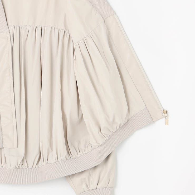 【WALDO】合皮プリーツジップアップブルゾン | NICOLE | 詳細画像21 