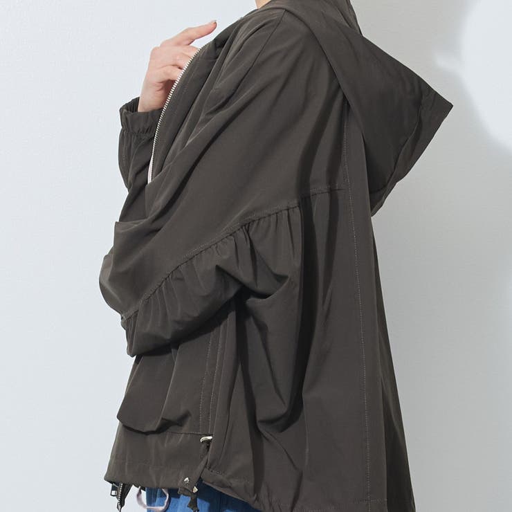 【WALDO】フード付きジップアップ一重ブルゾン | NICOLE | 詳細画像11 