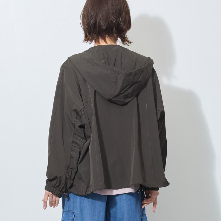 【WALDO】フード付きジップアップ一重ブルゾン | NICOLE | 詳細画像12 