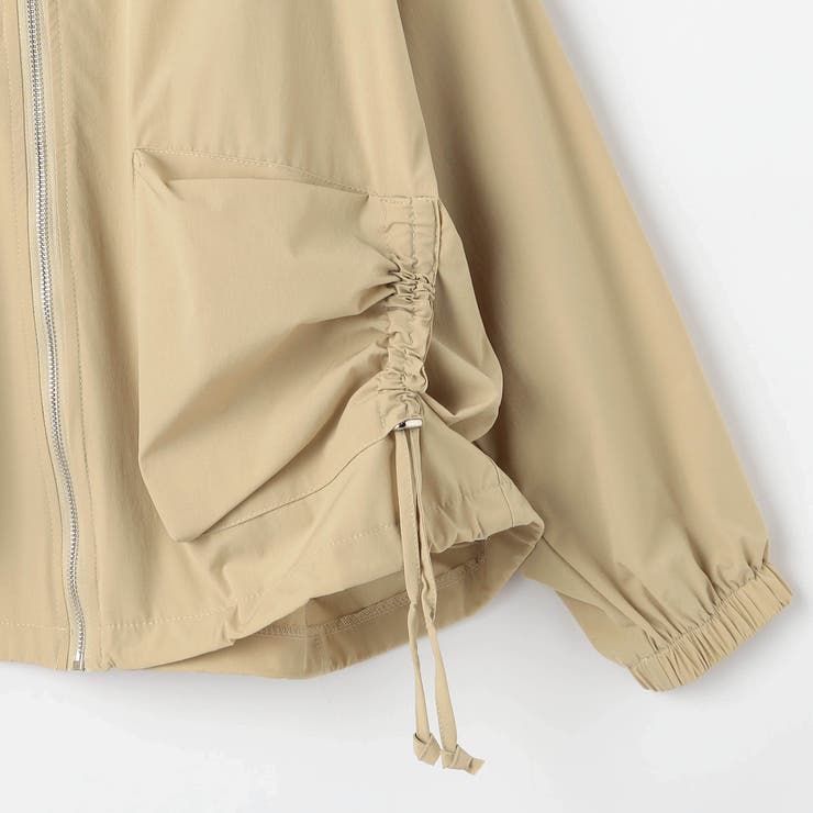 【WALDO】フード付きジップアップ一重ブルゾン | NICOLE | 詳細画像24 