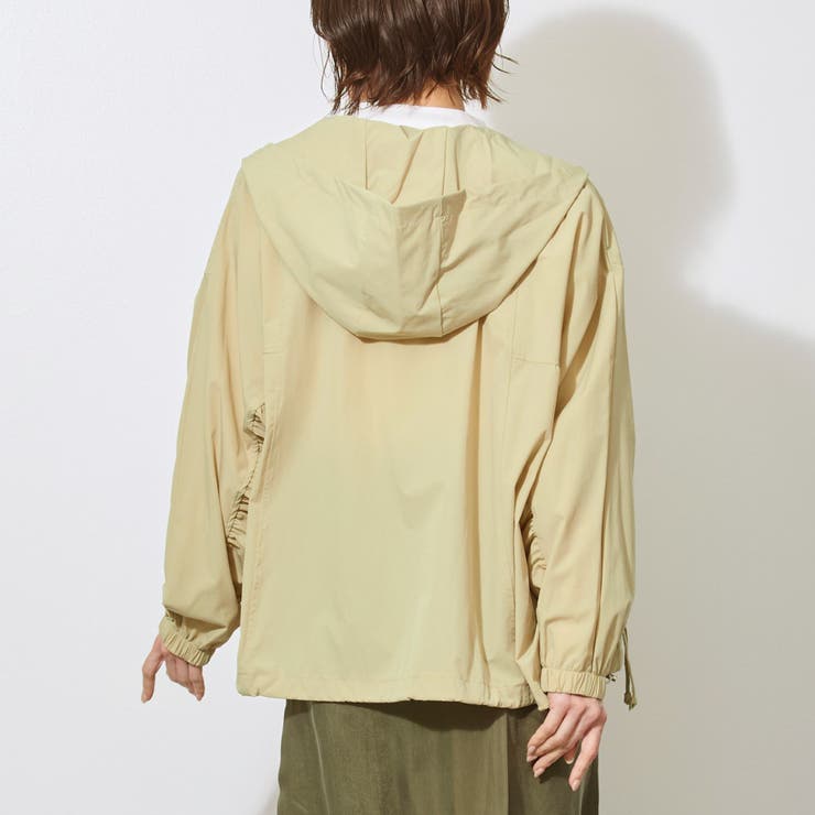 【WALDO】フード付きジップアップ一重ブルゾン | NICOLE | 詳細画像4 