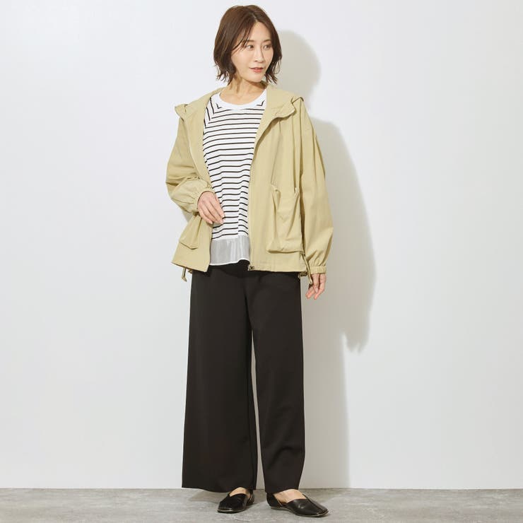 【WALDO】フード付きジップアップ一重ブルゾン | NICOLE | 詳細画像6 
