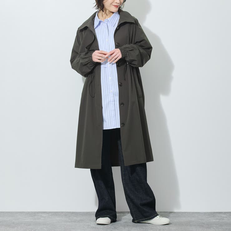 【WALDO】衿端スピンドル入り一重コート | NICOLE | 詳細画像10 