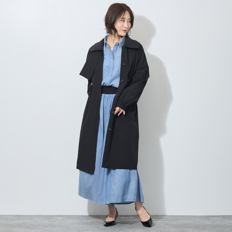 【WALDO】衿端スピンドル入り一重コート | NICOLE | 詳細画像12 