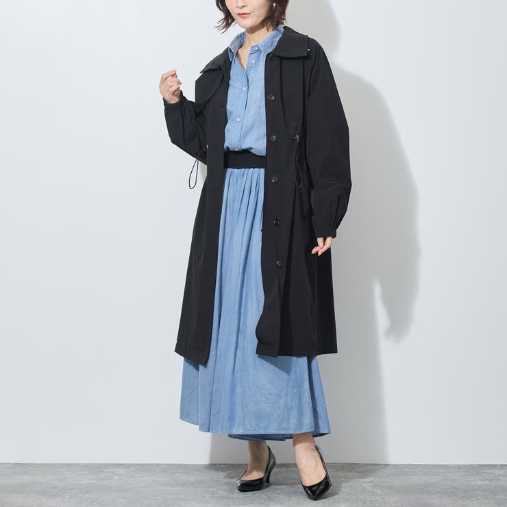【WALDO】衿端スピンドル入り一重コート | NICOLE | 詳細画像14 