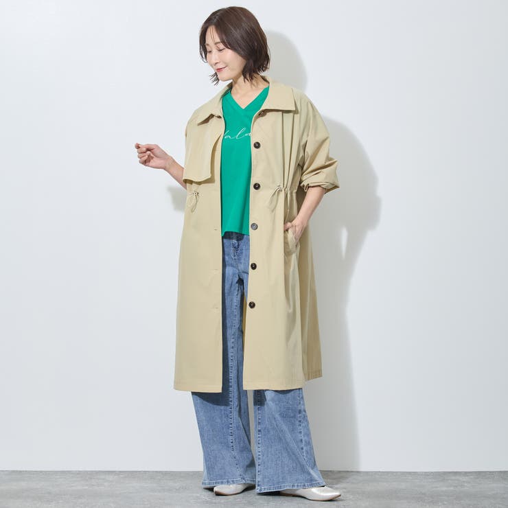 【WALDO】衿端スピンドル入り一重コート | NICOLE | 詳細画像6 