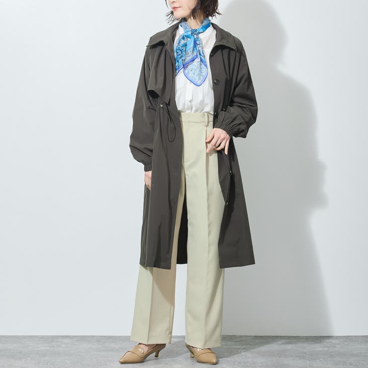 【WALDO】衿端スピンドル入り一重コート | NICOLE | 詳細画像7 