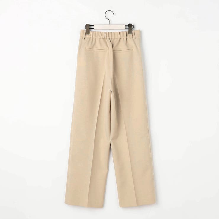 【WALDO】センタープレス入り1タックストレートパンツ | NICOLE | 詳細画像2 