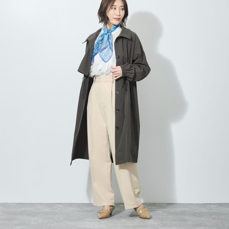 【WALDO】センタープレス入り1タックストレートパンツ | NICOLE | 詳細画像6 