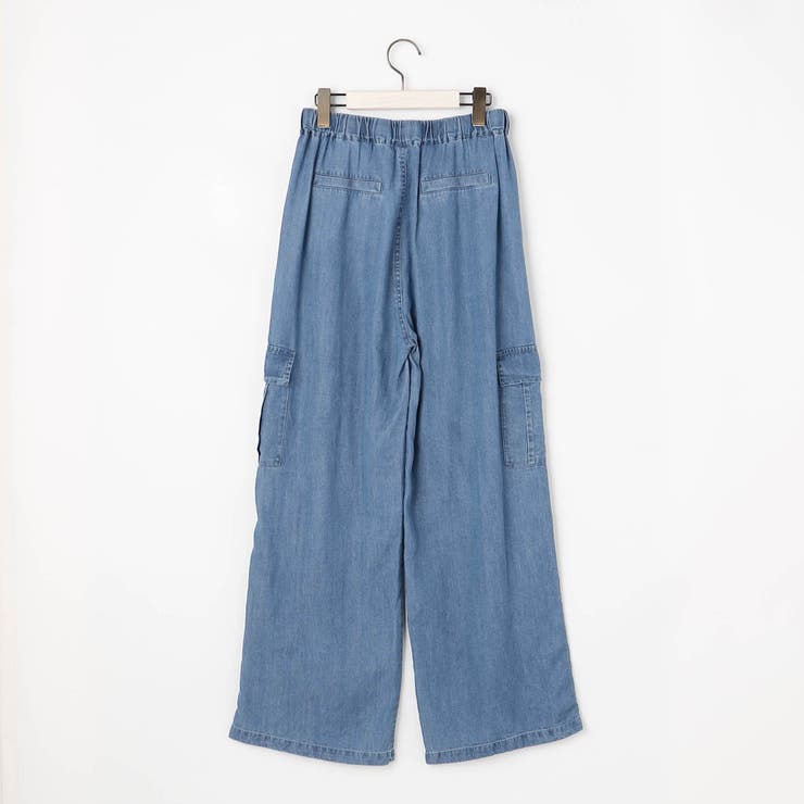 【WALDO】ウエストゴムカーゴデニムワイドパンツ | NICOLE | 詳細画像20 