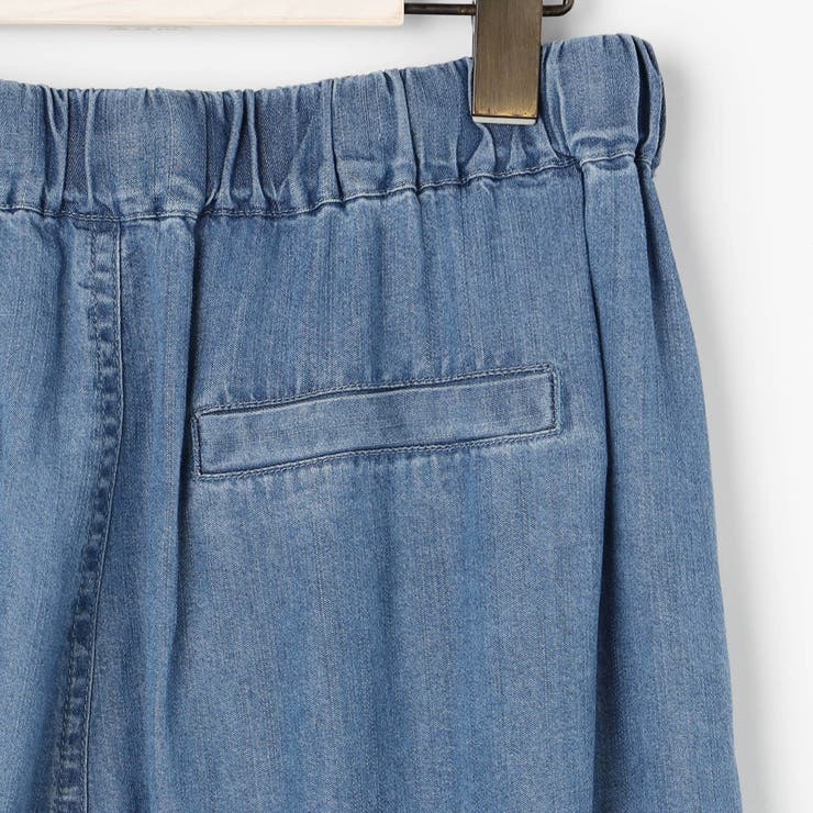 【WALDO】ウエストゴムカーゴデニムワイドパンツ | NICOLE | 詳細画像23 