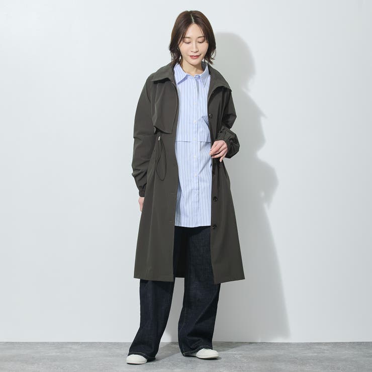 【WALDO】センタープレス入り2タックデニムワイドパンツ | NICOLE | 詳細画像10 