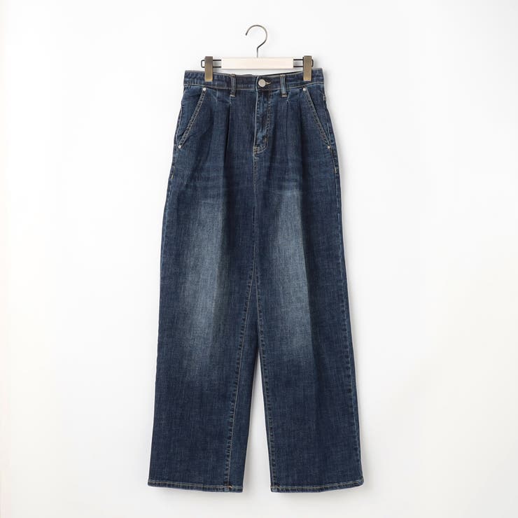 【WALDO】センタープレス入り2タックデニムワイドパンツ | NICOLE | 詳細画像11 