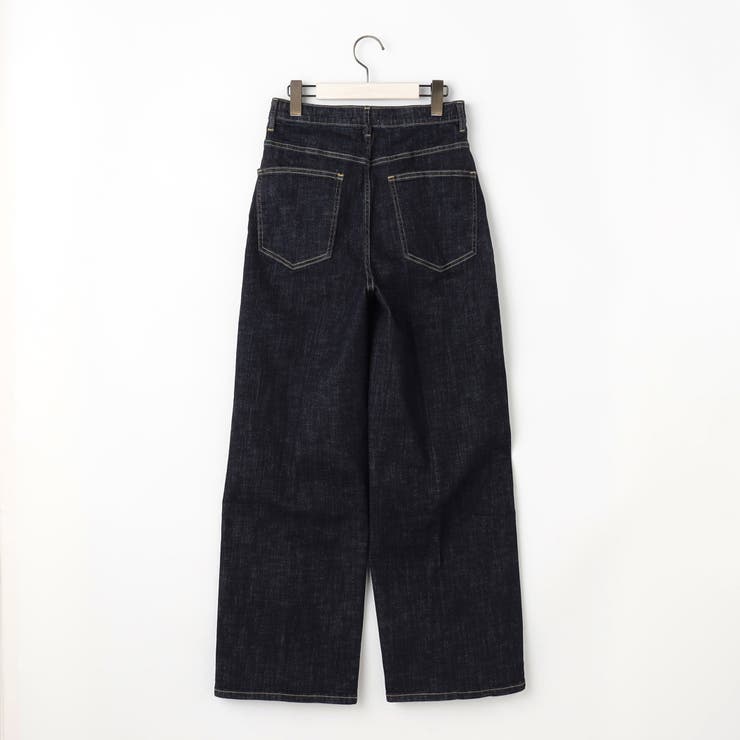 【WALDO】センタープレス入り2タックデニムワイドパンツ | NICOLE | 詳細画像13 