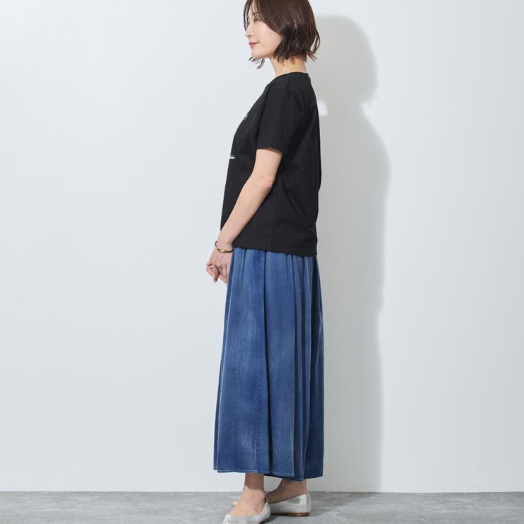 【WALDO】ウエストゴム2.5オンスデニムフレアパンツ | NICOLE | 詳細画像13 