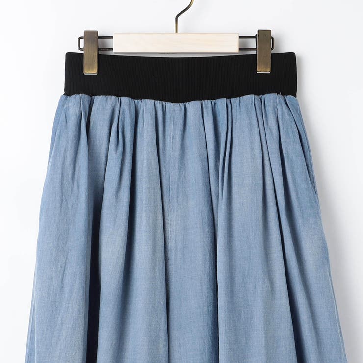 【WALDO】ウエストゴム2.5オンスデニムフレアパンツ | NICOLE | 詳細画像19 