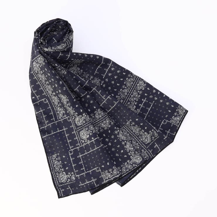 【WALDO】バンダナ柄大判スカーフ | NICOLE | 詳細画像3 