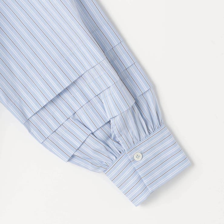 【WALDO】タック入りストライプチュニックシャツ | NICOLE | 詳細画像16 