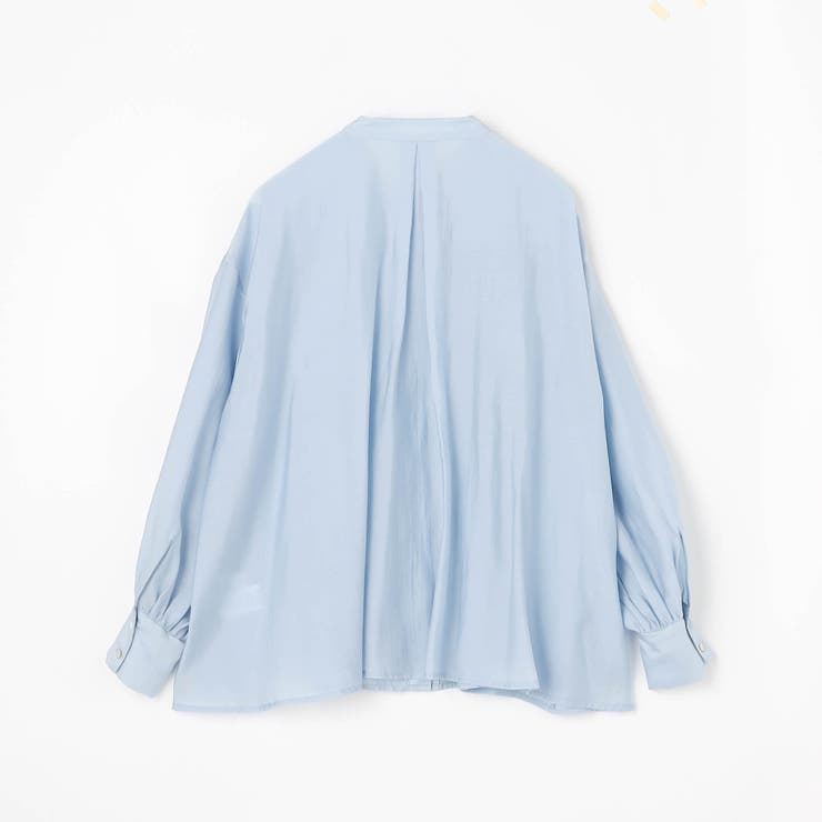 【WALDO】前付き合わせタック入りバンドカラーブラウス | NICOLE | 詳細画像19 