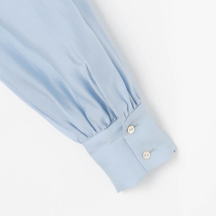 【WALDO】前付き合わせタック入りバンドカラーブラウス | NICOLE | 詳細画像21 