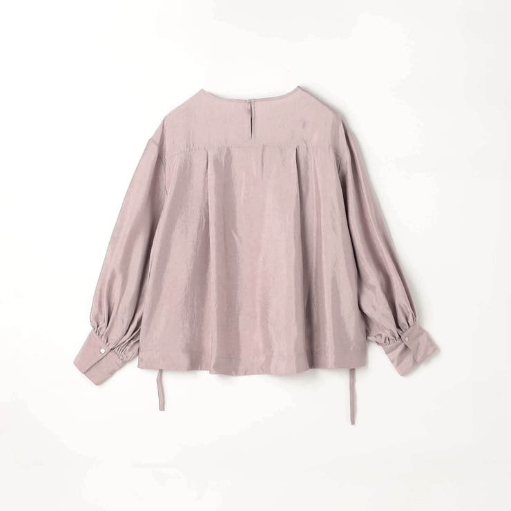 【WALDO】裾ドロスト入りノーカラーブラウス | NICOLE | 詳細画像19 