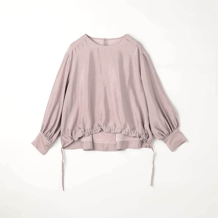 【WALDO】裾ドロスト入りノーカラーブラウス | NICOLE | 詳細画像20 