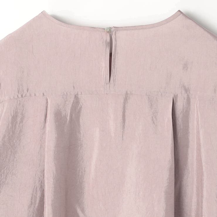 【WALDO】裾ドロスト入りノーカラーブラウス | NICOLE | 詳細画像25 