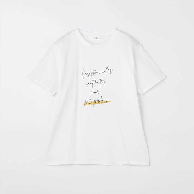 ラメ入りロゴプリント半袖Tシャツ | NICOLE | 詳細画像17 