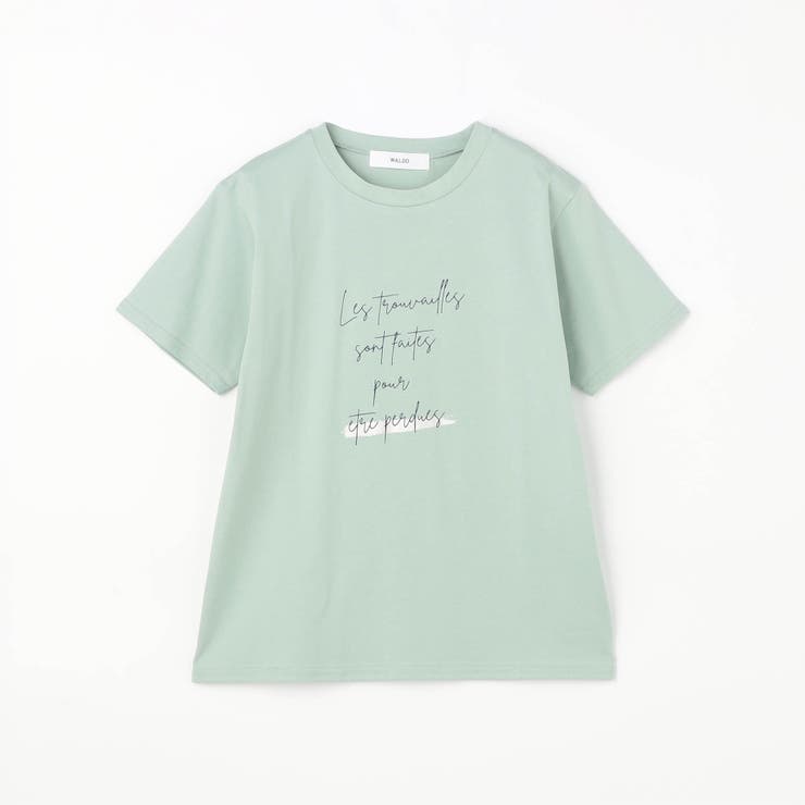 ラメ入りロゴプリント半袖Tシャツ | NICOLE | 詳細画像18 
