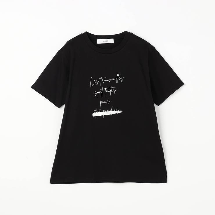 ラメ入りロゴプリント半袖Tシャツ | NICOLE | 詳細画像19 