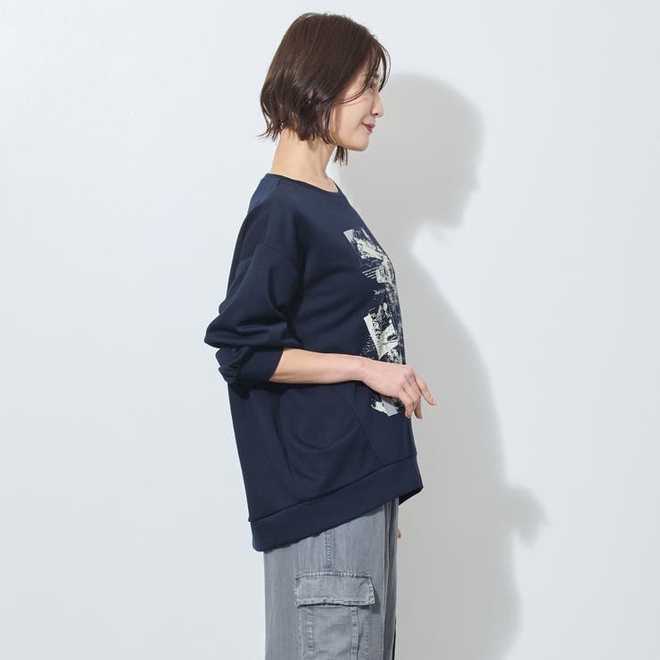 【WALDO】箔入りプリントプルオーバー | NICOLE | 詳細画像10 