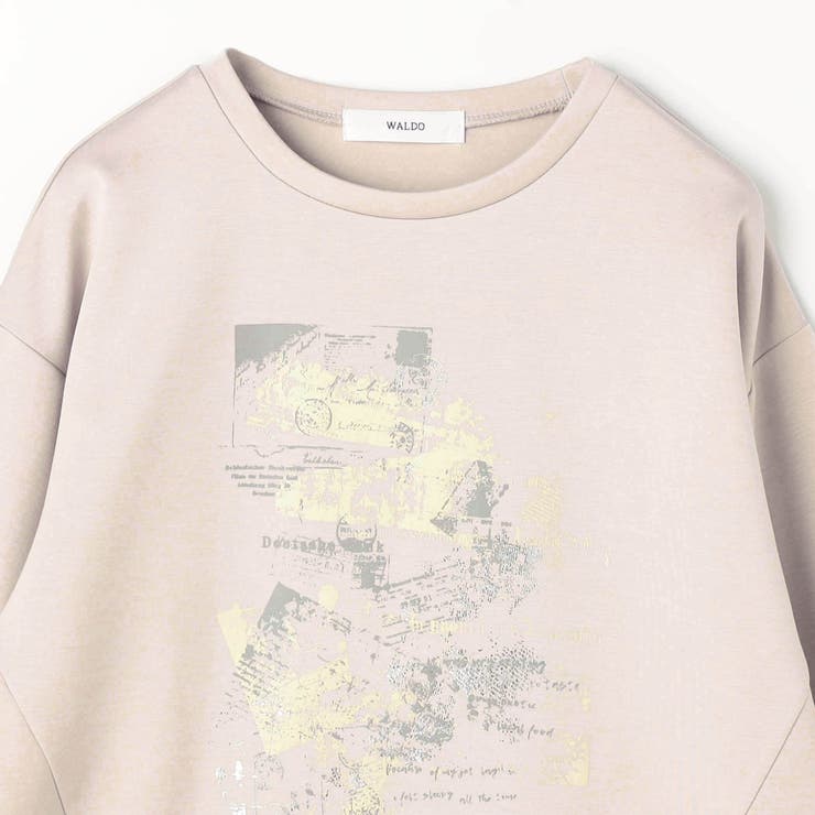 【WALDO】箔入りプリントプルオーバー | NICOLE | 詳細画像15 