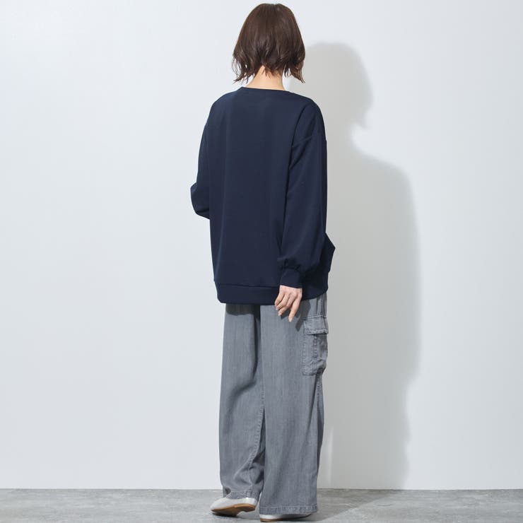 【WALDO】箔入りプリントプルオーバー | NICOLE | 詳細画像9 