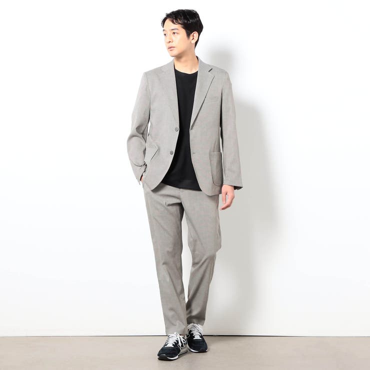 リネンライクポリエステルテーラードジャケット | NICOLE | 詳細画像2 