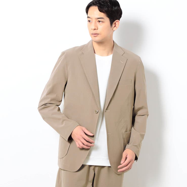 ナイロンリップストレッチテーラードジャケット | NICOLE | 詳細画像1 