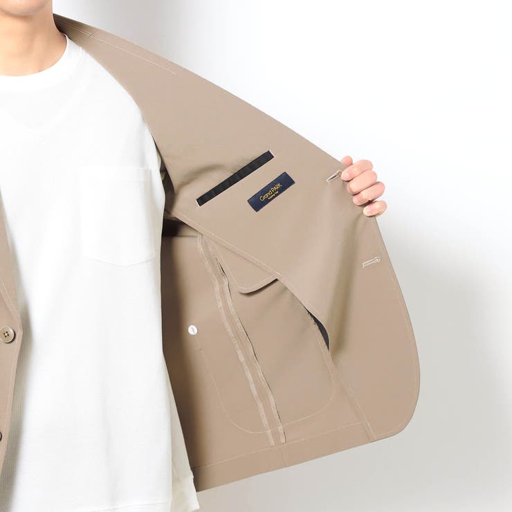 ナイロンリップストレッチテーラードジャケット | NICOLE | 詳細画像12 