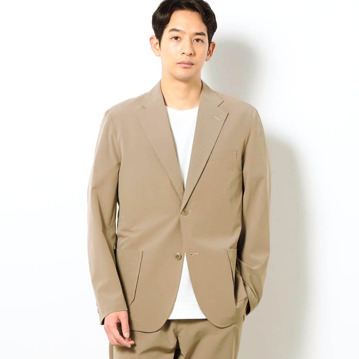 ナイロンリップストレッチテーラードジャケット | NICOLE | 詳細画像3 