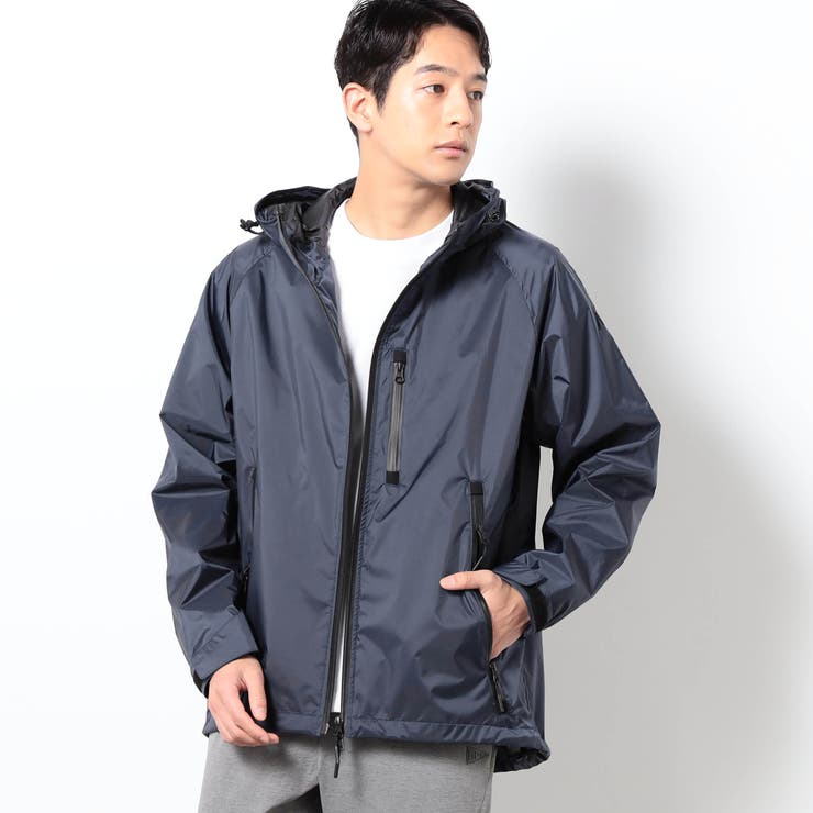 67ネイビー | 【NANGA別注】 日本製 オーロラテックス シェルブルゾン | NICOLE