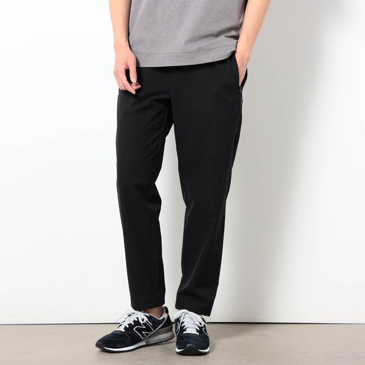 49ブラック | T-800 テックテーパードパンツ | NICOLE